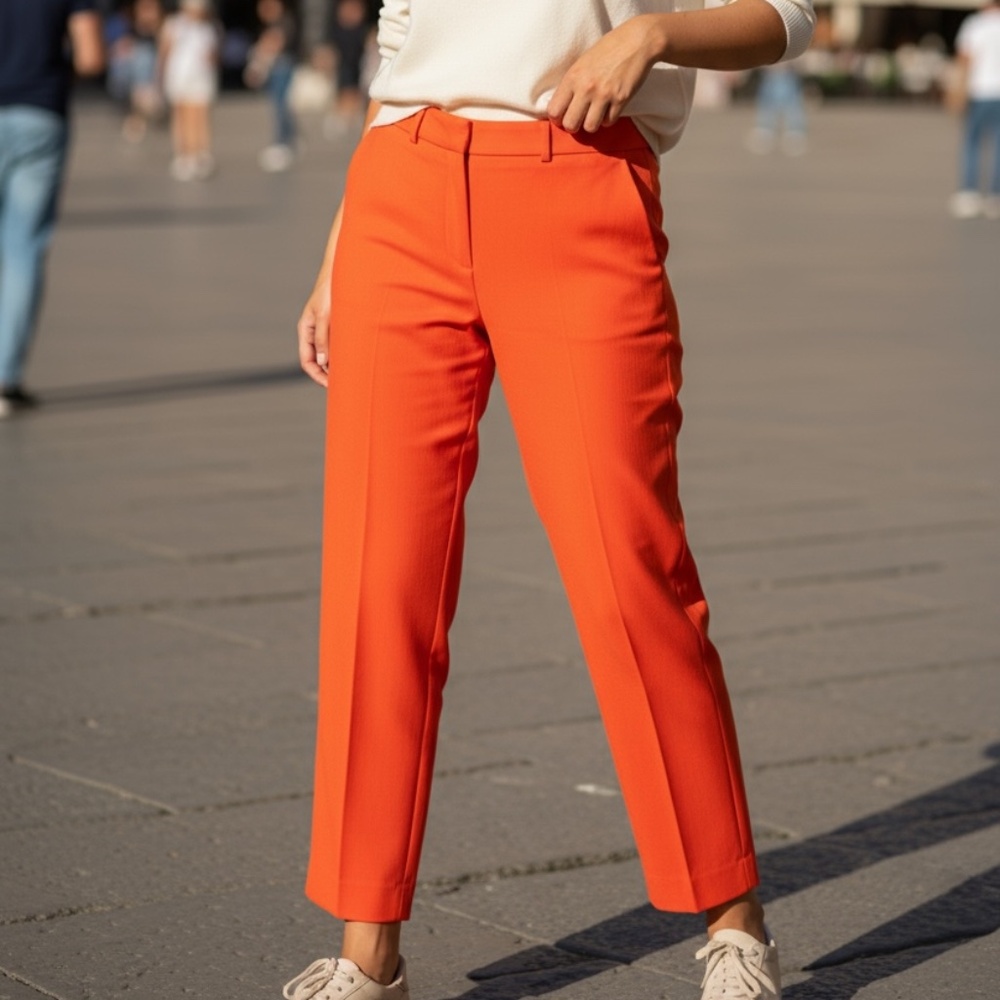 Banana Republic Sloan Crop Pants, 8R.